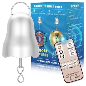 Remote Control Disco Ball Mobile Turner